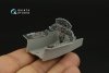 Quinta Studio QDS-32141 F-104G 3D-Printed & coloured Interior on decal paper (Italeri) (small version) 1/32